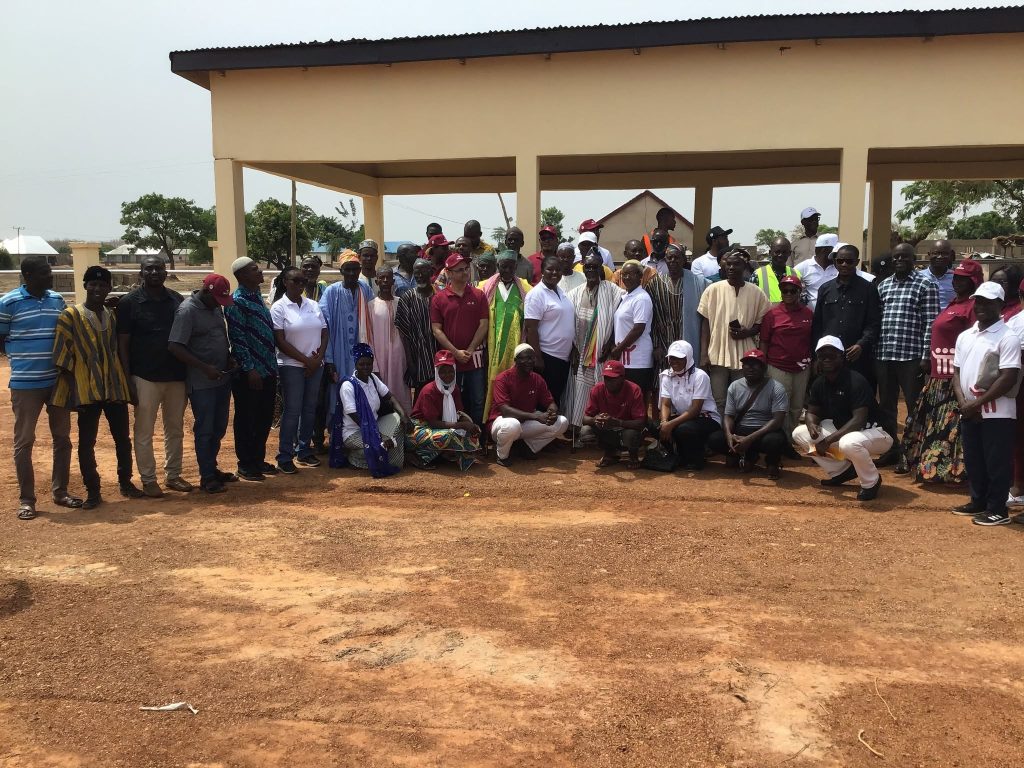MONITORING VISIT BY WORLD BANK COUNTRY DIRECTOR AND SAGMA ON SOCO PROJECT